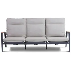 Lounge-Sofa Salines 3-Sitzer Polypropylen Natur / Beige