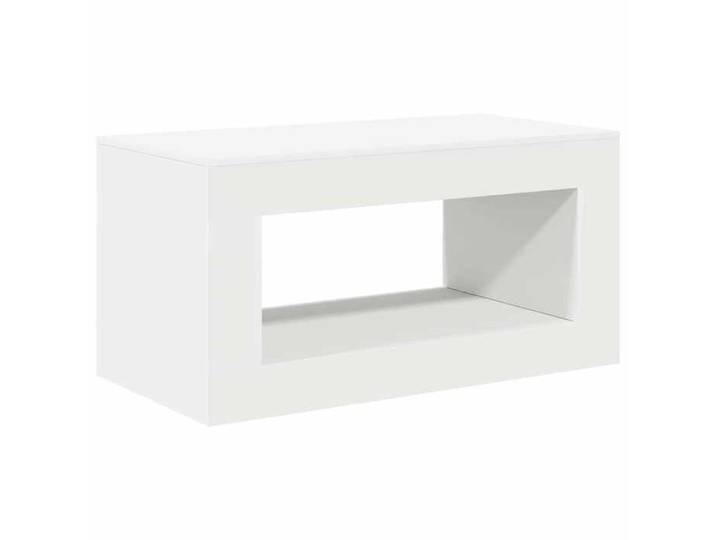 NOUVEAU Table à café - Table basse(1 Pc) Table à thé- blanc - 49x50x37cm 13889