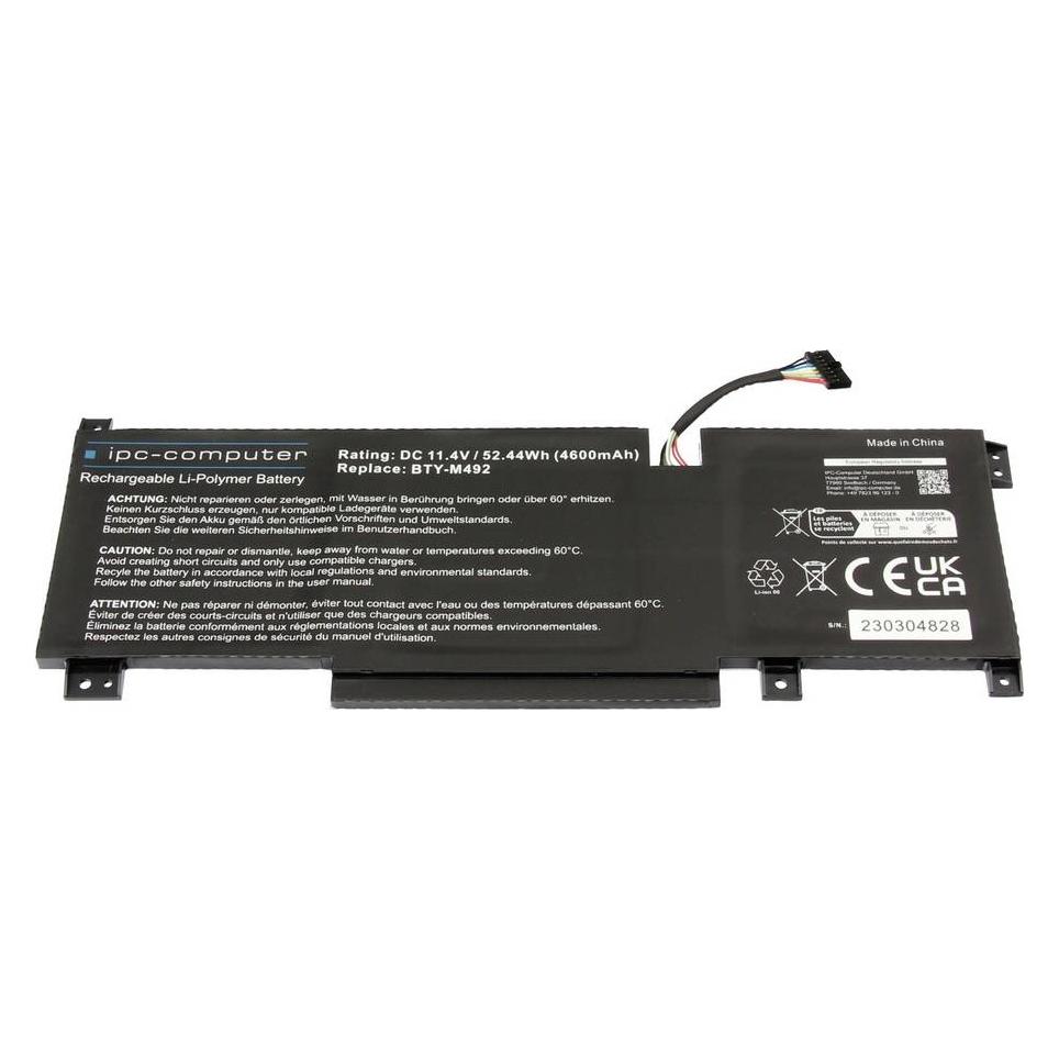IPC ipc-computer Notebook-Akku Akku S9N-0B3A2E0-AQ2 REPLACE 11.40 V 4600 mAh IPC-Com (4600 mAh) (S9N-0B3A2E0-AQ2 REPLACE)