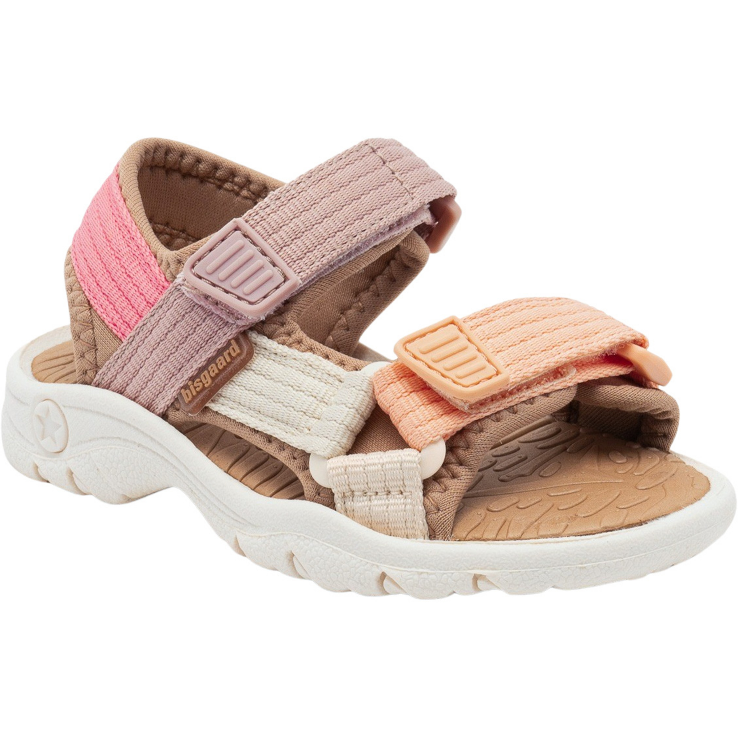 Bisgaard Nico Sandale Kinder Sandalen rosa Größe 33 Lifestyle Atmungsaktiv