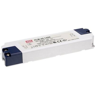 MEAN WELL PLM-25-500 LED-Treiber Konstantstrom 25 W 0.5 A 30 - 50 V/DC Möbelzulassung, Überlastschutz 1 St.