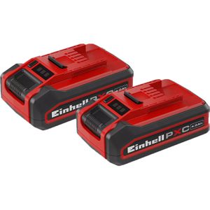 Einhell Werkzeugakku PXC Plus Twinpack, 4511629, 18 V / 4,0 Ah, 2 Schiebeakkus