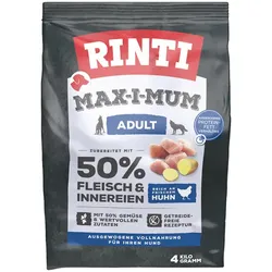 Rinti Max-i-mum 50% Adult 1 x 4kg Huhn
