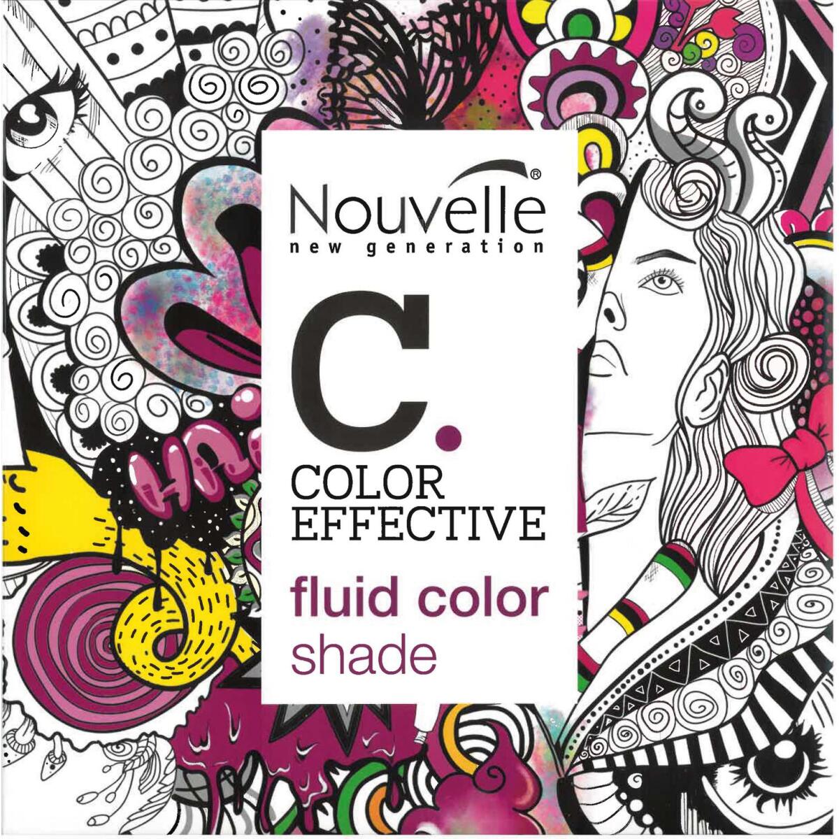 H.S.A. Hair Styling Applications S.p.A. Nouvelle Color Effective Farbkarte für Liquid Toner