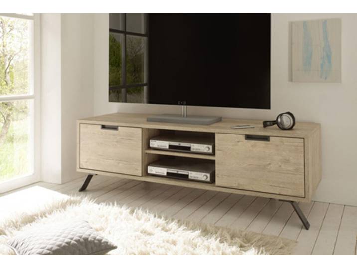 Meuble tv Goa chene blond - Basika