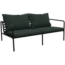 Sofa Avon Houe Gestell Stahl schwarz pulverbeschichtet, Designer Henrik Pedersen, 159.2x58.4 x99.1 cm