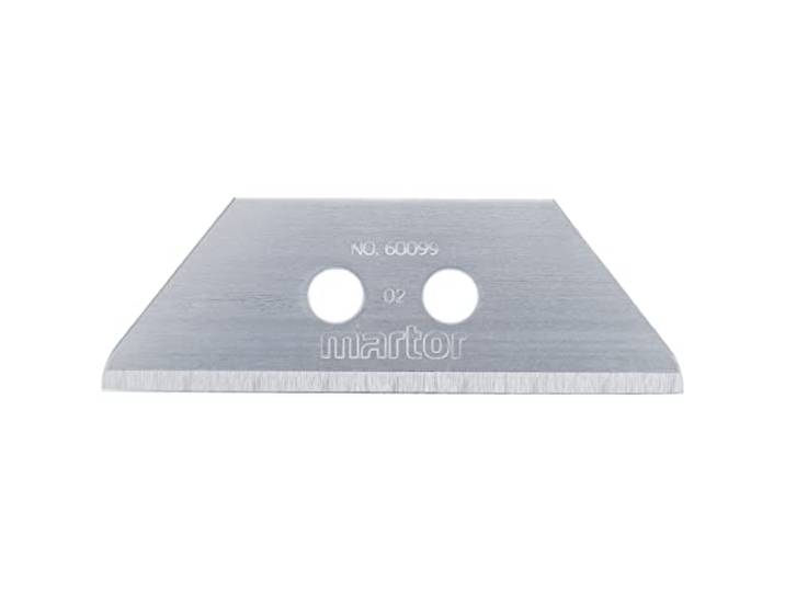 MARTOR 10x Afgerond Trapezium Cutter Mesje 19 mm, 2-voudig, Veiligheidsmes