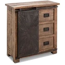 Highboard Sanur Holz Orange Mango