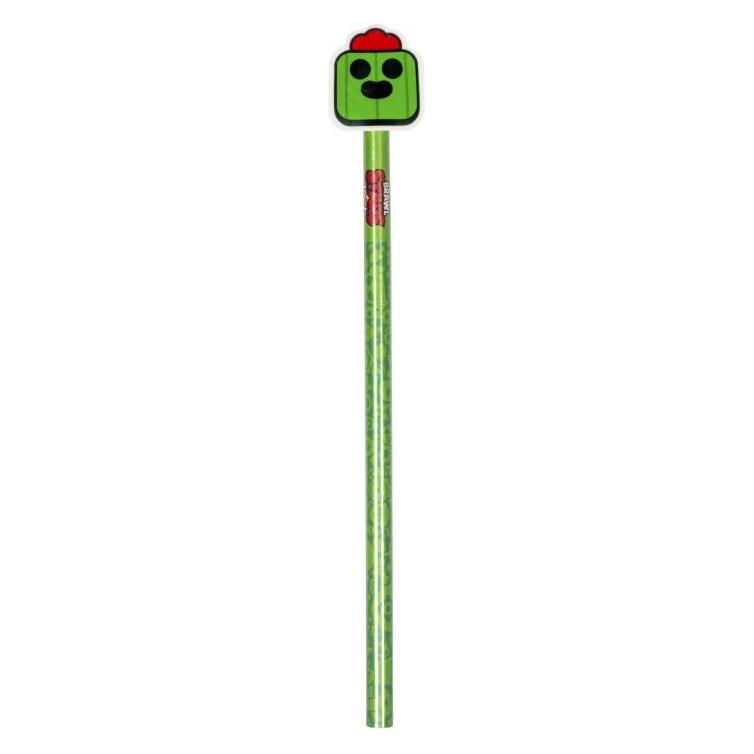 Brawl Stars tužka s gumou Spike (5x) (70450)