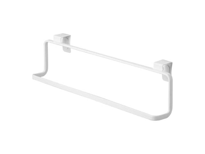 Yamazaki 2746 Tower Kitchen Towel Hanger Wide\, White\, Steel\, 30 x 6.5 x 8 cm