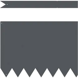 vidaXL, Rasenkante, Hahonor (100 cm)