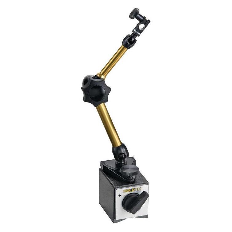 Hold Tec Magnetmessstativ Aktionsradius 212 mm Gesamthöhe 267 mm Haftkraft 800 N (HT3210)