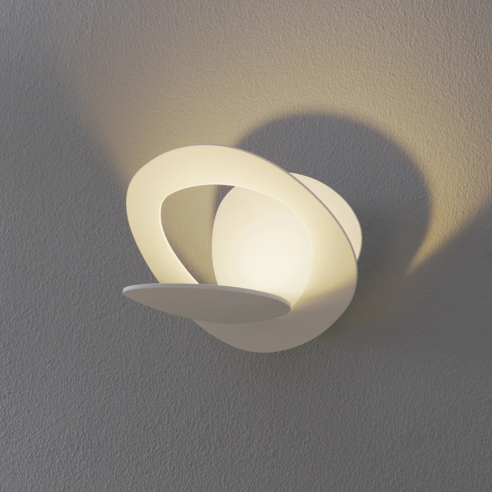 Artemide Pirce Micro LED Wandlamp met Ringvormig Accentlicht