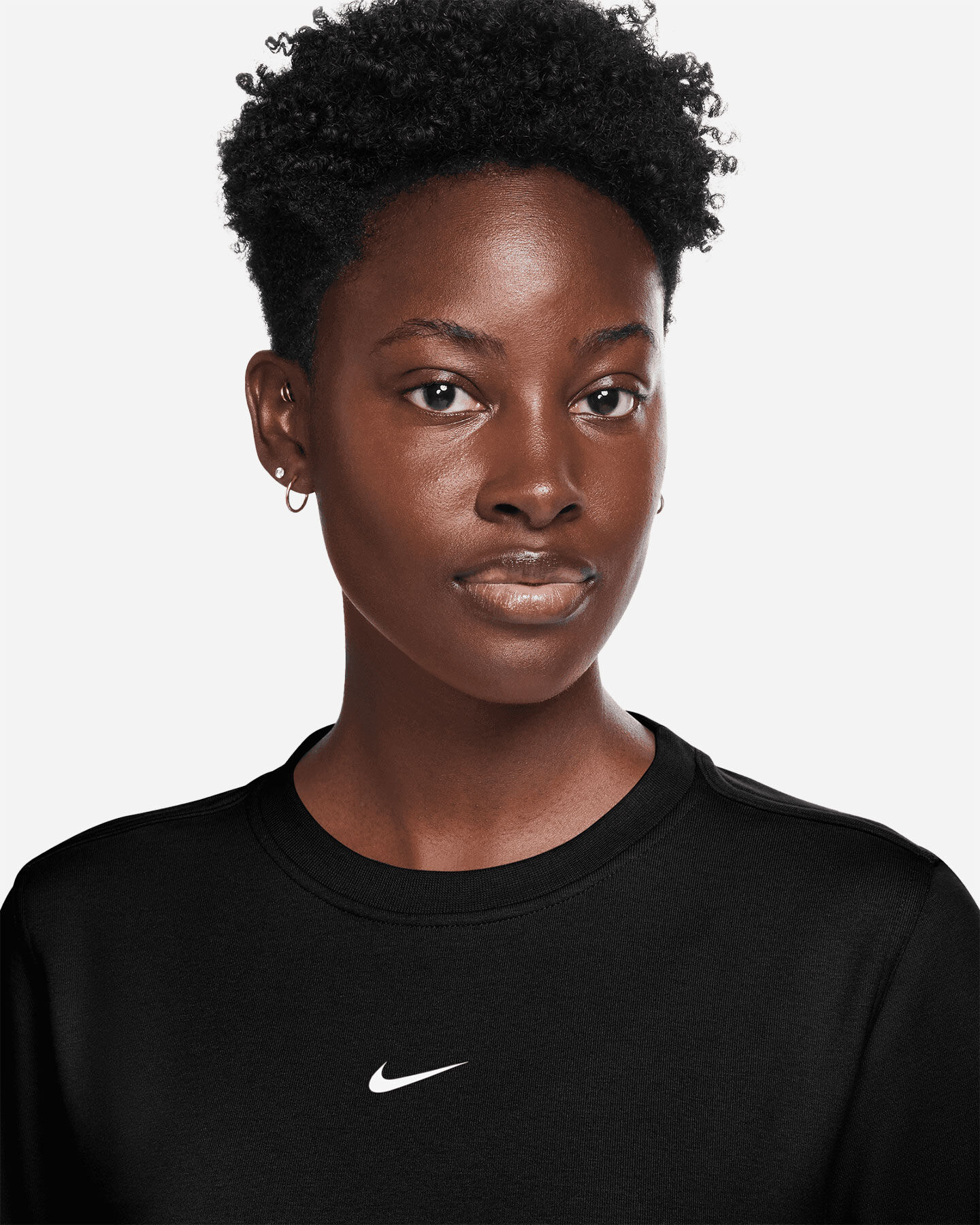Nike Dri Fit W - Felpa Training - Donna - Nero XS