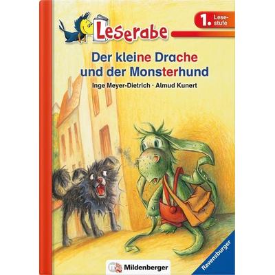 Leserabe – Der kleine Drache und der Monsterhund, Gebundene Ausgabe von Inge Meyer-Dietrich, Mildenberger Verlag GmbH, 978-3-619-14348-1