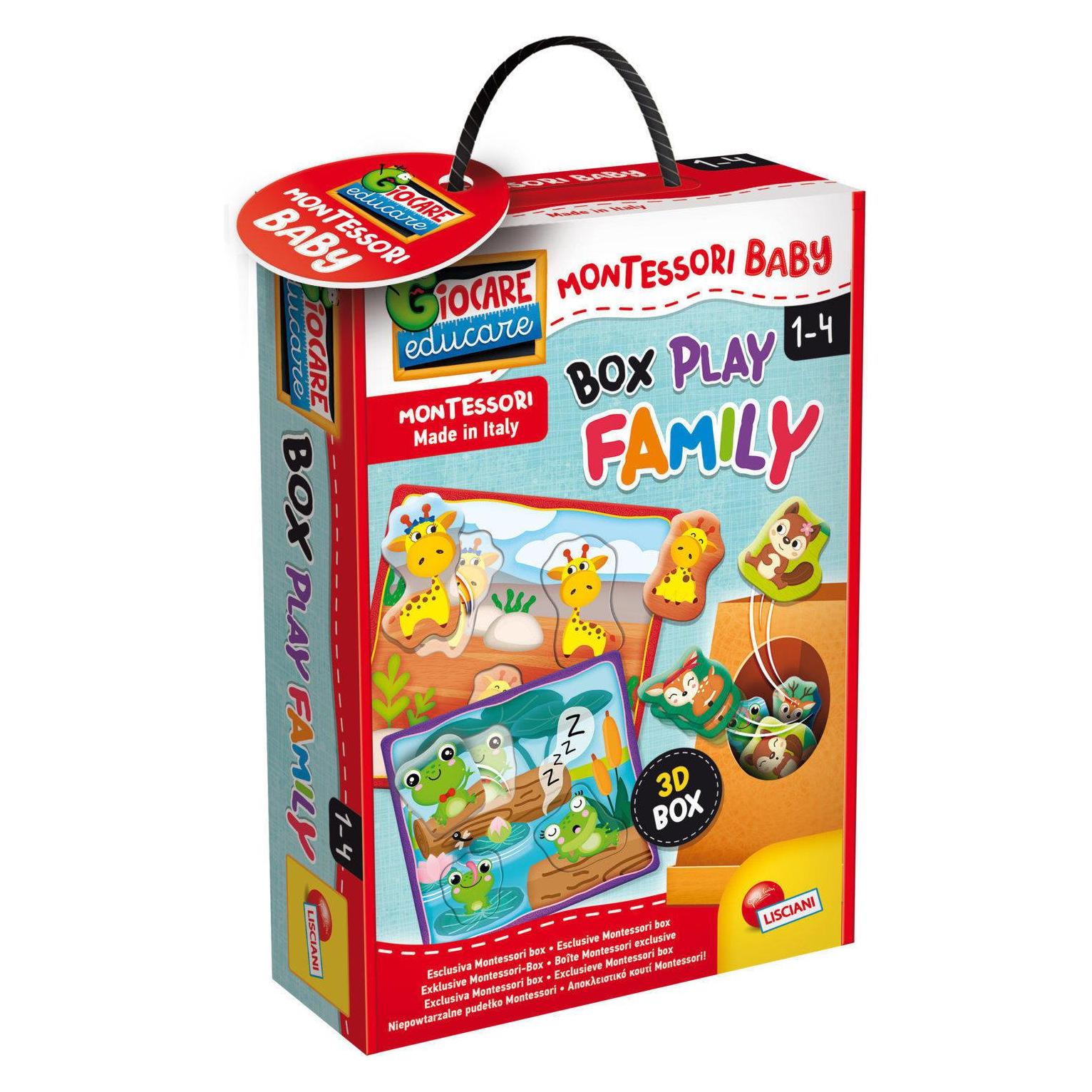 Lisciani Lisicani Montessori Baby Box - Tierfamilien (Französisch) (92727)