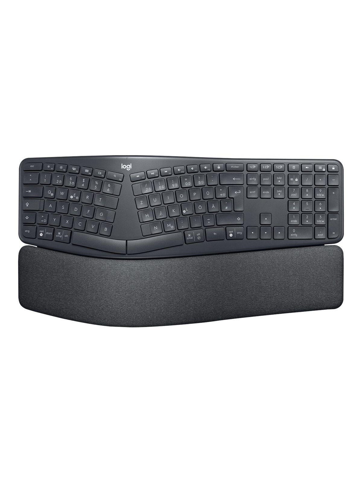 Logitech ERGO K860 Wireless Ergonomic - US (ISO) - Gaming Tastatur - Englisch (US) - Schwarz