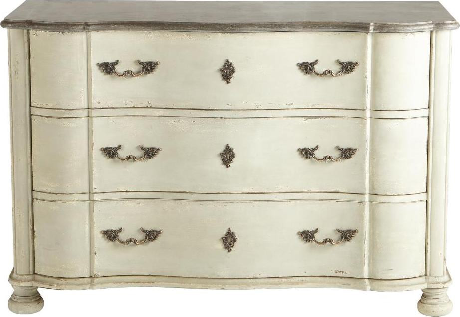 Signature Léon Commode van massief populierenhout en blauwsteen