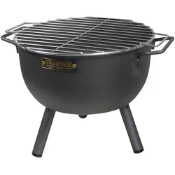 Runder Tischgrill mit verzinktem Grillrost Ø30X28Cm Imex El Zorro
