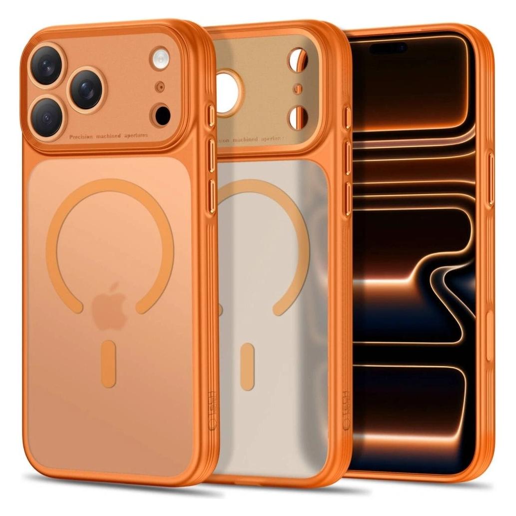 Tech-Protect Magprime Magsafe Cc Iphone 17 Pro / 18 Pro Matte Kosmisch Orange (Apple iPhone 17 Pro, Apple iPhone 18 Pro) (TECH-PROTECT)