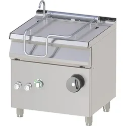 Groju Elektro Kippbratpfanne Bratpfanne Kipppfanne 10,5kw 800x730x900mm manuelle Kippvorrichtung