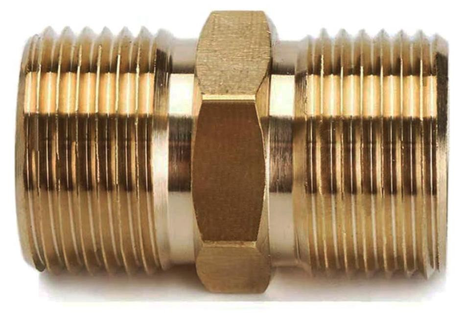 Selius M22 15mm naar M22 14mm Mannelijke Buitendraad Connector voor hogedrukreinigers