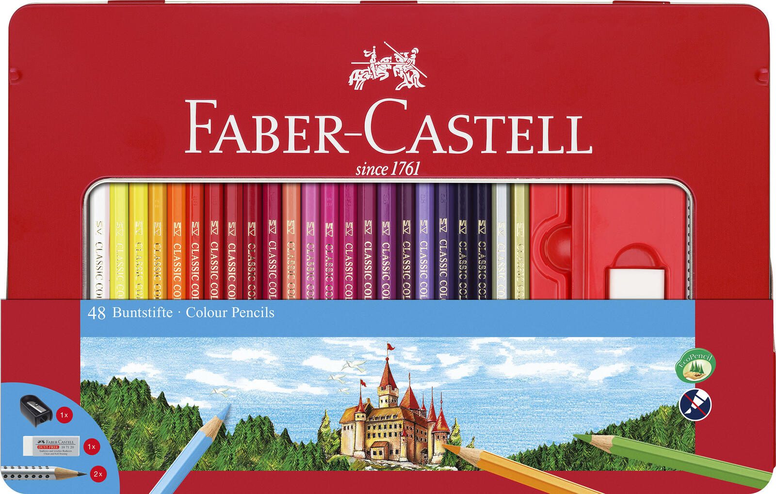 FABER-CASTELL Buntstifte Mehrfarbig 115888