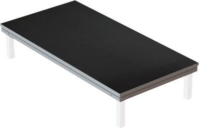 Stageworx Praktikus 2-IN-1 2,0 x 1,0m Dunkelbraun