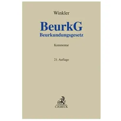 Beurkundungsgesetz, Fachbücher von Karl Winkler