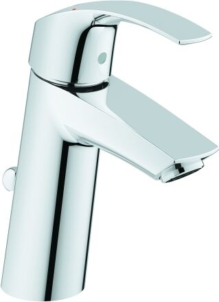 Grohe Eurosmart mitigeur lavabo 23322001 chromé , taille M, avec garniture de vidage , avec limiteur de température
