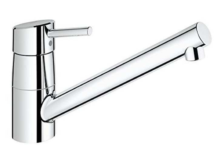 Grohe Robinet de Cuisine Concetto Bec Bas Plage de Rotation de 140° Starlight 32659001 (Import Allemagne)