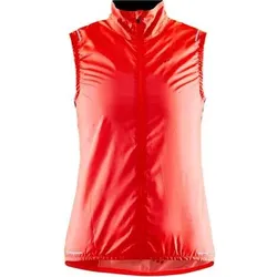 CRAFT Damen Weste ESSENCE LIGHT WIND VEST W, Größe XS in Rot Rot