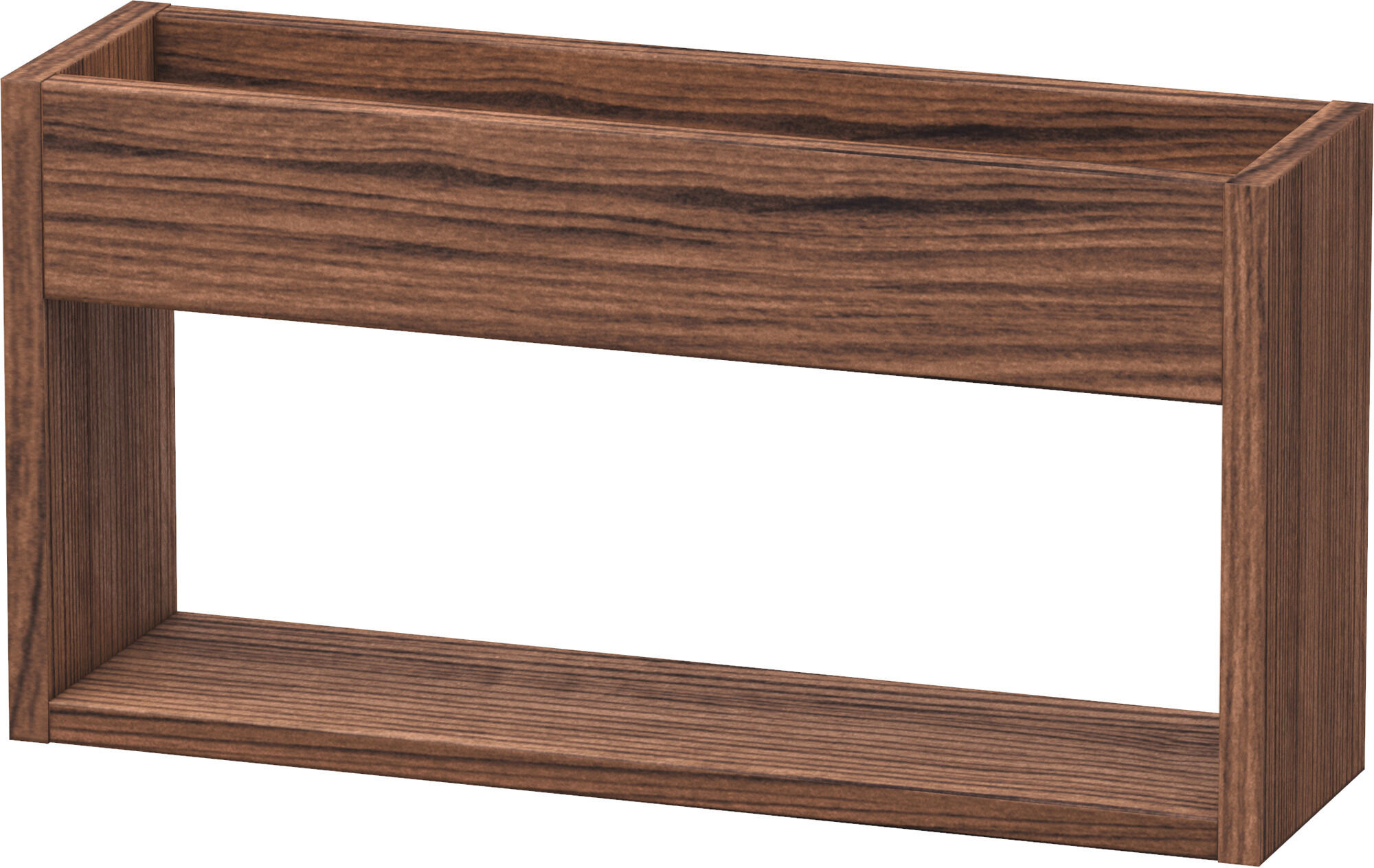 Duravit Ketho étagère murale KT253702121 50x13,5x24cm, noyer foncé