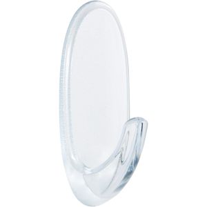 3M Klebehaken Command M, 17091CLR-2-FGN, bis 0,9kg, Kunststoff, transparent, 2 Stück