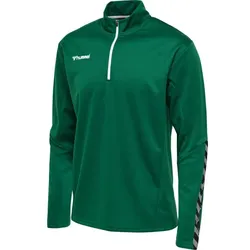 hummel Hmlauthentic Kids Half Zip Sweatshi - Kinder - evergreen -
