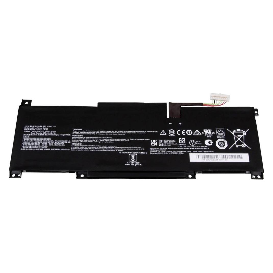 MSI Akku 53.8Wh für Modern 15 A11 (4720 mAh) (S9N-0B3A260-M47)
