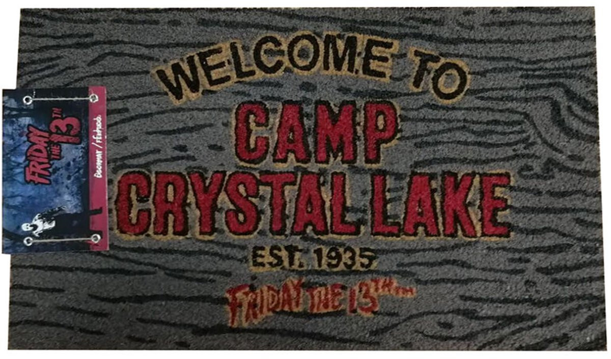 SD Toys Friday 13th Welcome Camp Crystal doormat voor volwassenen