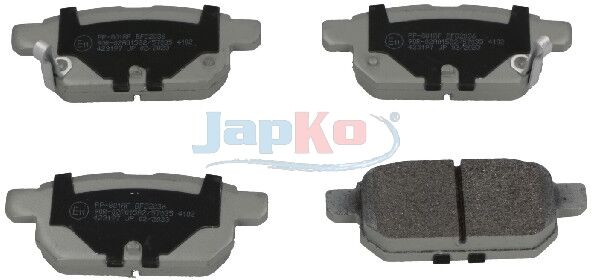 Japko Bremsbelagsatz, Scheibenbremse 51801 Hinterachse Für Nissan Suzuki