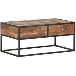vidaXL, Couchtisch + Beistelltisch, Bercolus (Couchtisch) (50 x 90 x 40 cm)