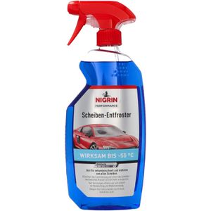 Nigrin Scheibenenteiser 73985, Pumpspray, wirksam bis -55°C, 750ml