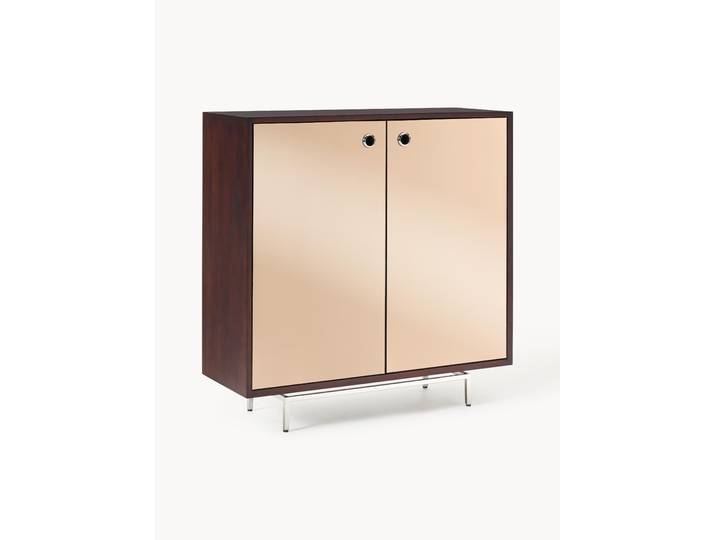 Highboard Scarlett mit Spiegelglas-Türen