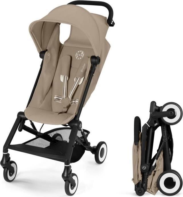 Buggy, Cybex Agis, Ultra Kompakt, 6,3 kg Leichtgewicht, 6 Monate - 4 Jahre (5-22 kg), Flugzeugkompatibel, Almond Beige