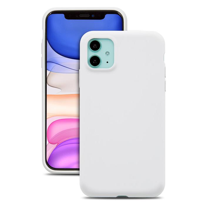 cyoo Premium Liquid Silikon - iPhone 12 Pro Max 6.7" - Weiss - Case Cover (CY121879)