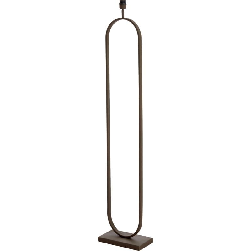 Light & Living Jamiri Vloerlamp Bruin B: 30 cm, D: 15 cm, H: 142 cm
