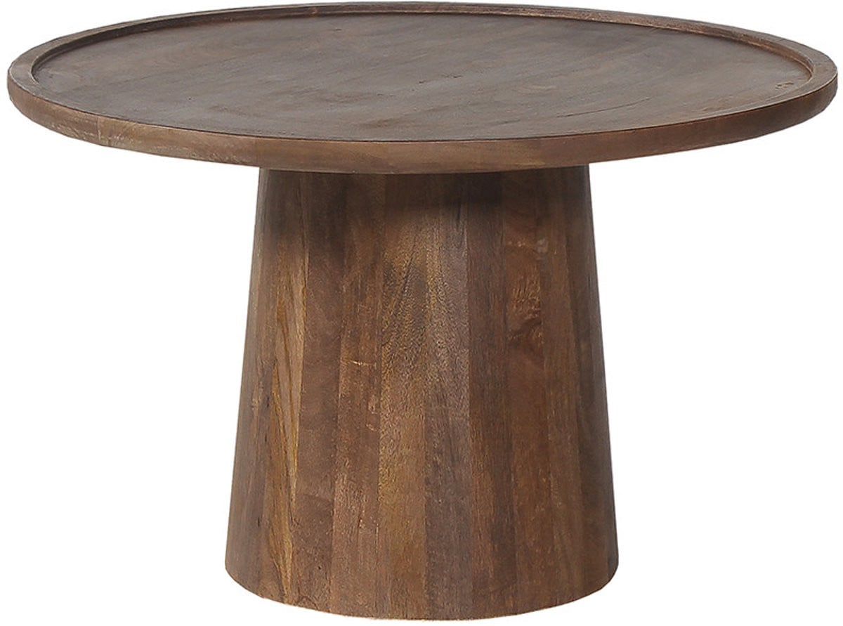 Salontafel Noma Lichtbruin - Rechthoek - B: 65 cm, D: 65 cm, H: 40 cm