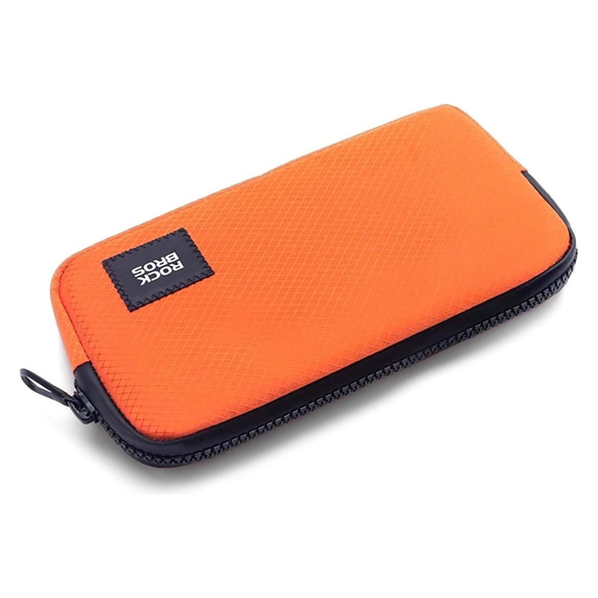Rockbros Fahrradtasche 30990043004 für Handy, Schlüssel, Geldbörse 0,15 l - Orange (Rahmentasche) (1701423730)