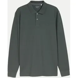 Piqué-Poloshirt Grau S