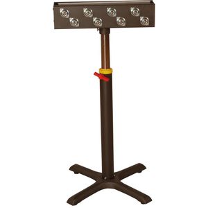 Holzmann Rollenbock S400RK, mit Rollen- & Kugelauflage, 68 - 110 cm höhenverstellbar, Tragkraft 80 kg