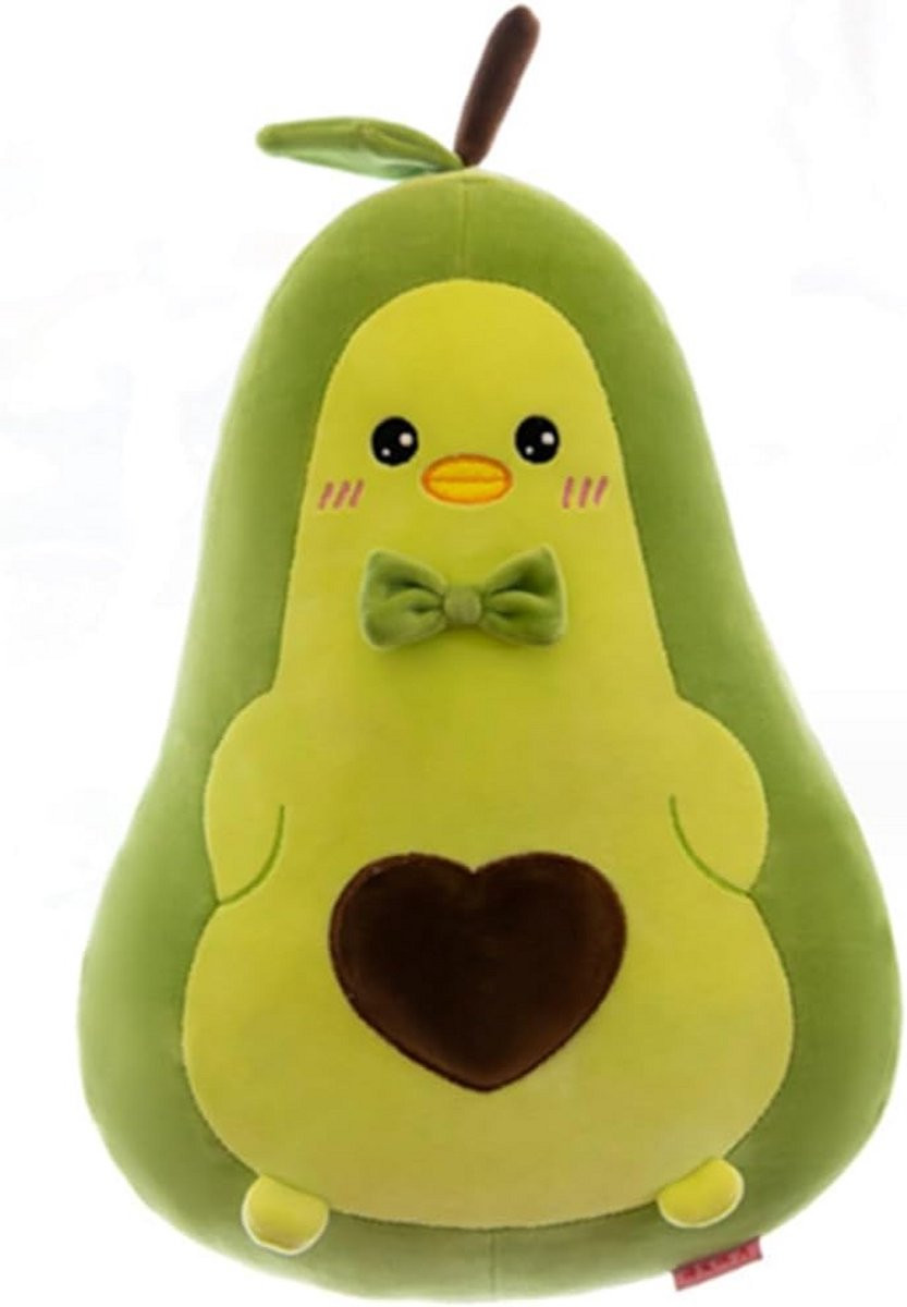 Groot Avocado Pluche Kussen - Pluche Speelgoed en Decoratie