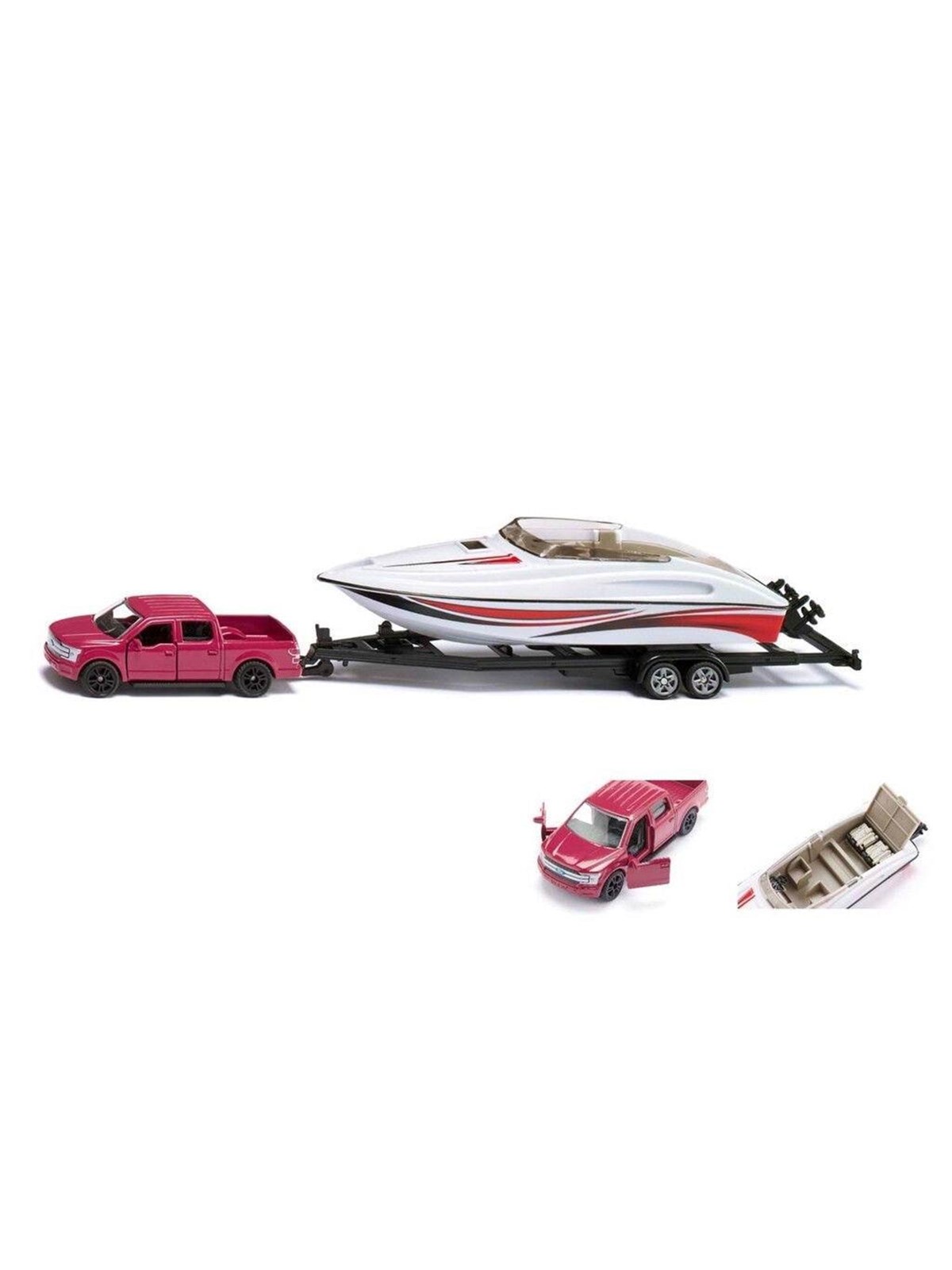 SIKU Ford F150 with Motorboat